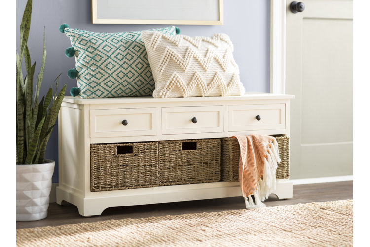 Wayfair end of on sale bed storage bench